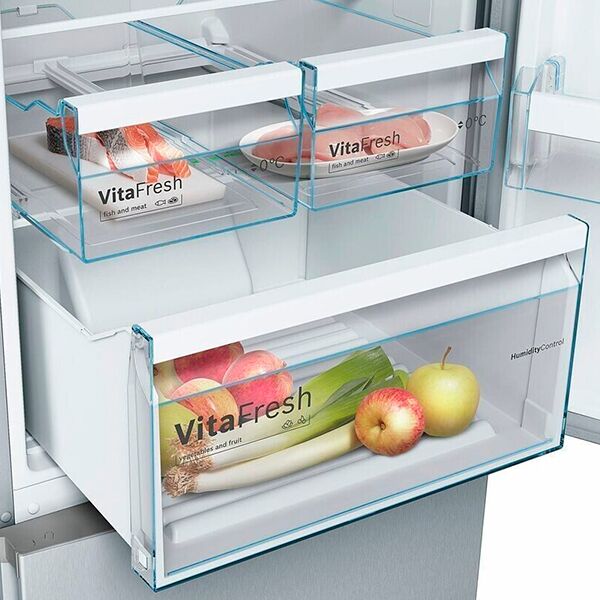 Антибактериальный пластик в холодильниках Bosch