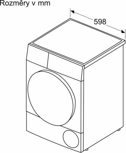 Сушильная машина Bosch WTX87KH1BY