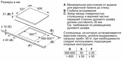 Варочная панель Bosch PIF675FC1E